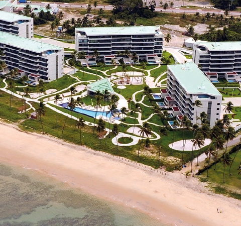 piso intertravado aplicado em obra no Nordeste